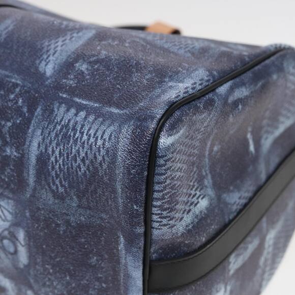 LOUIS VUITTON Damier Salt Keepall Bandouliere 50 Bag Blue N50059 - Picture 15 of 16